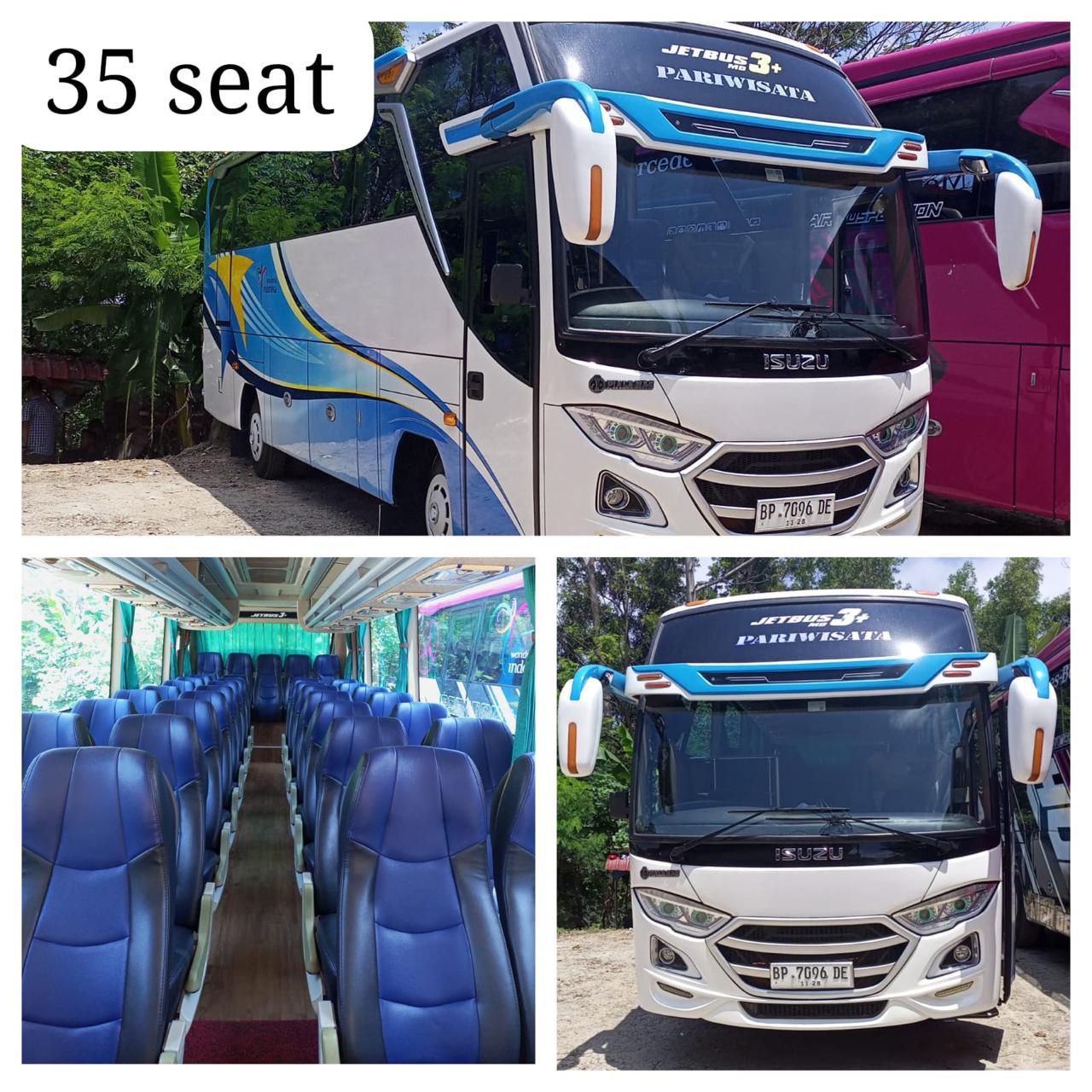 7. Big Bus / 35 Seater rental with driver in Batam