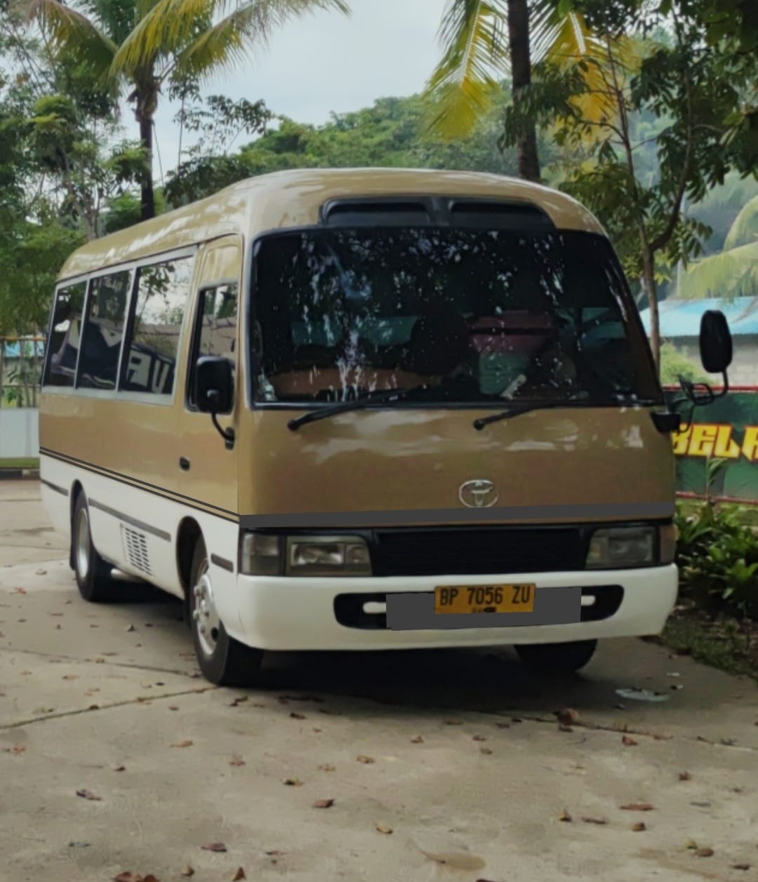5. Toyota Coaster Minibus / 24 Seater rental with driver in Batam